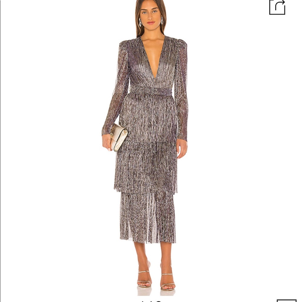 Sabina Musayev - Carry Dress - Purple - Size Small - worn once - dry cleaned